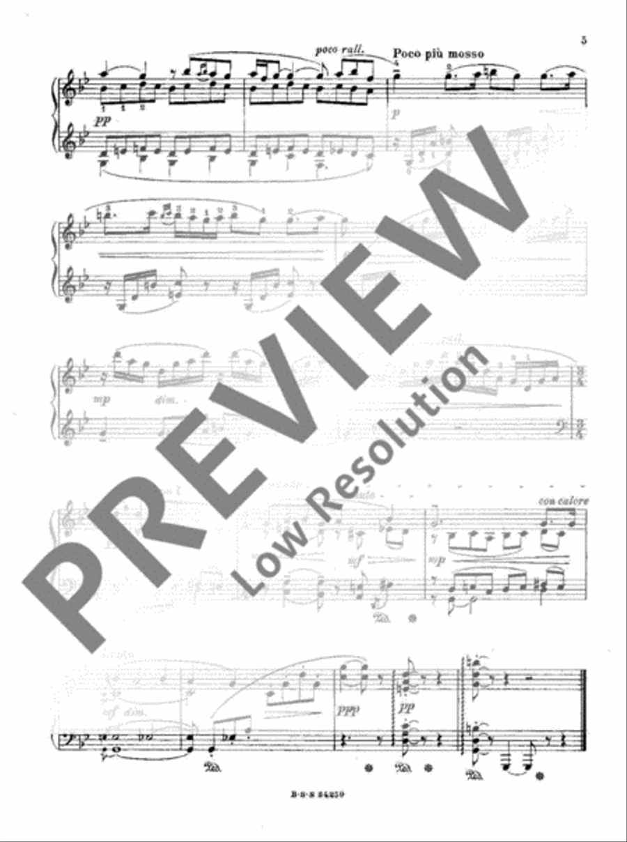 Two Pieces Piano Solo scores gallery preview page 6