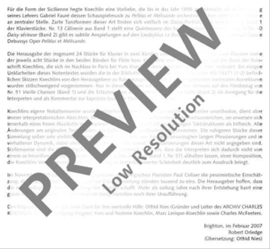 Le Portrait de Daisy Hamilton Piano Solo scores gallery preview page 6