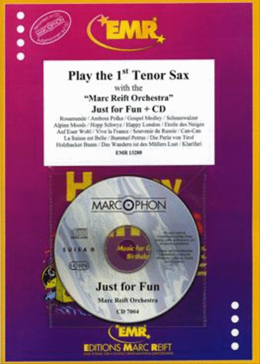 Play The 1st Tenor Saxophone With The Marc Reift Orchestra Concert Band scores gallery preview page 1