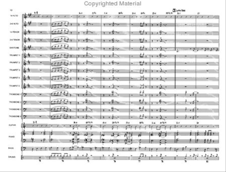 Northern Encounter Jazz Ensemble scores gallery preview page 11