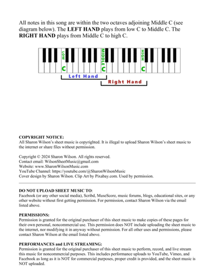 Marvelous Grace (Two Octave, Early-Intermediate Piano Solo) image number null