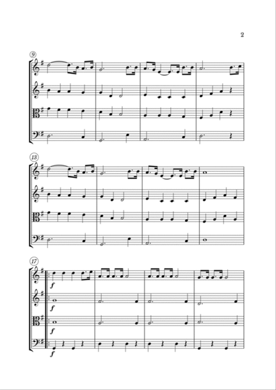 Yellow Submarine String Quartet scores gallery preview page 2