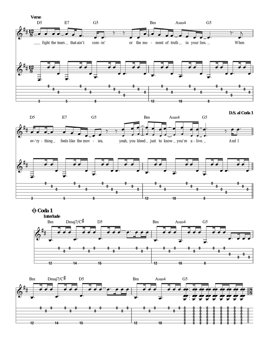 Iris Acoustic Guitar scores gallery preview page 5