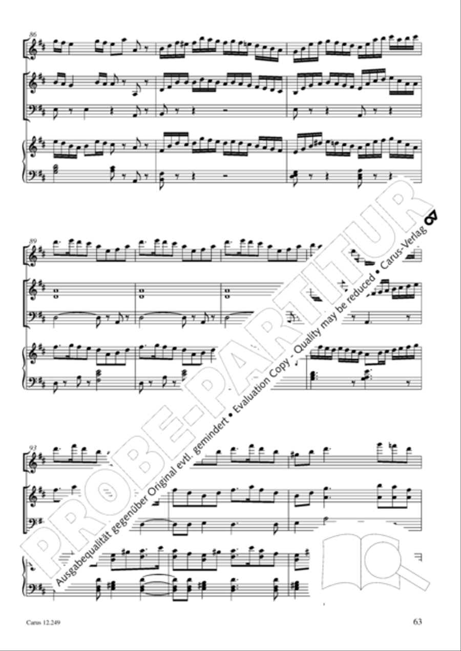 Mause in der Michaelskirche 4-Part scores gallery preview page 64