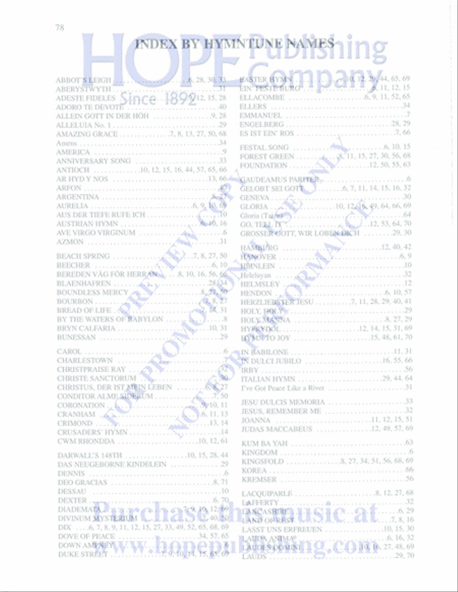 Practical Guide to Arranging Music for Organ, Choir, Handbells & Other Instrumen Choir scores gallery preview page 79