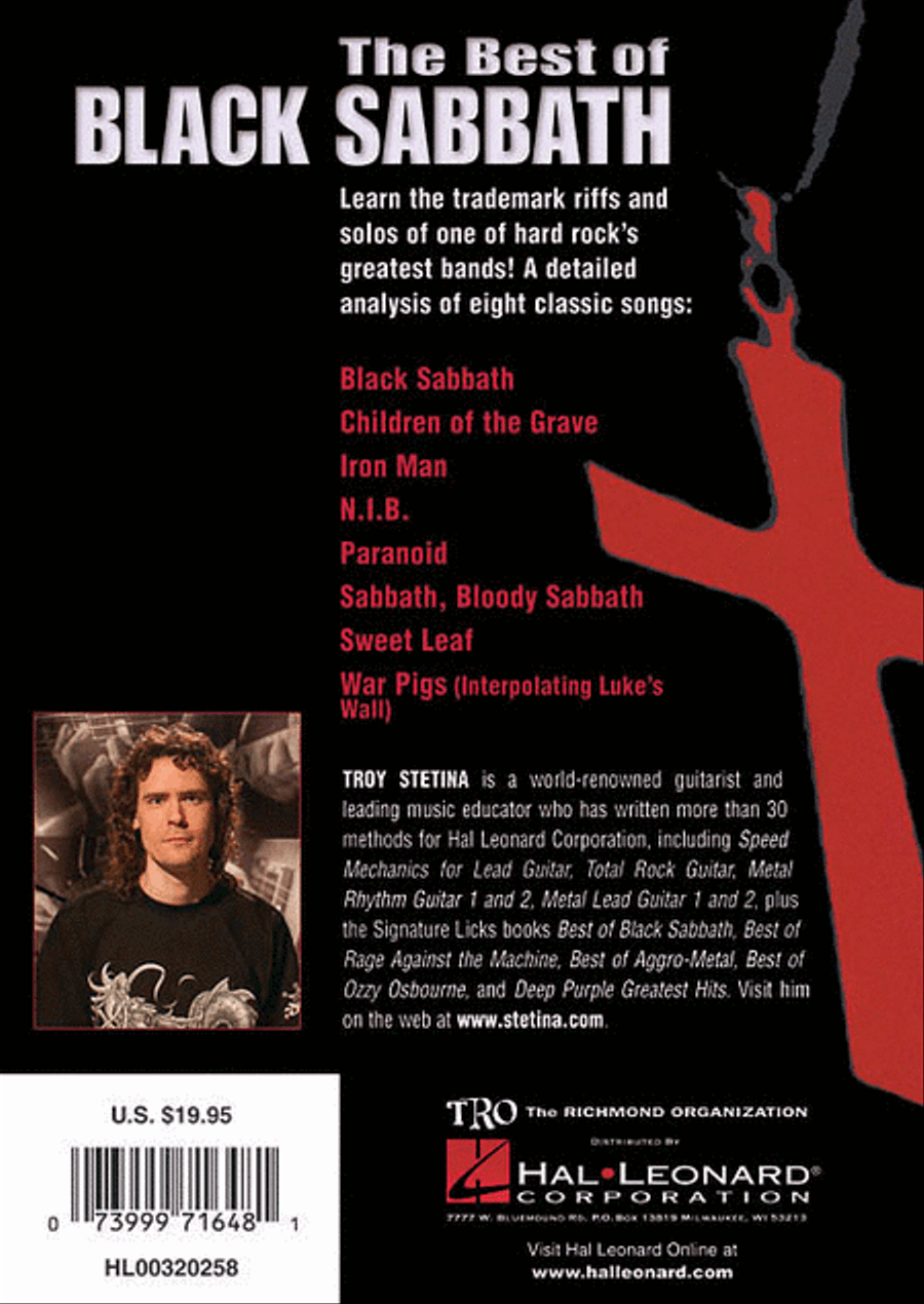 The Best of Black Sabbath Electric Guitar scores gallery preview page 2