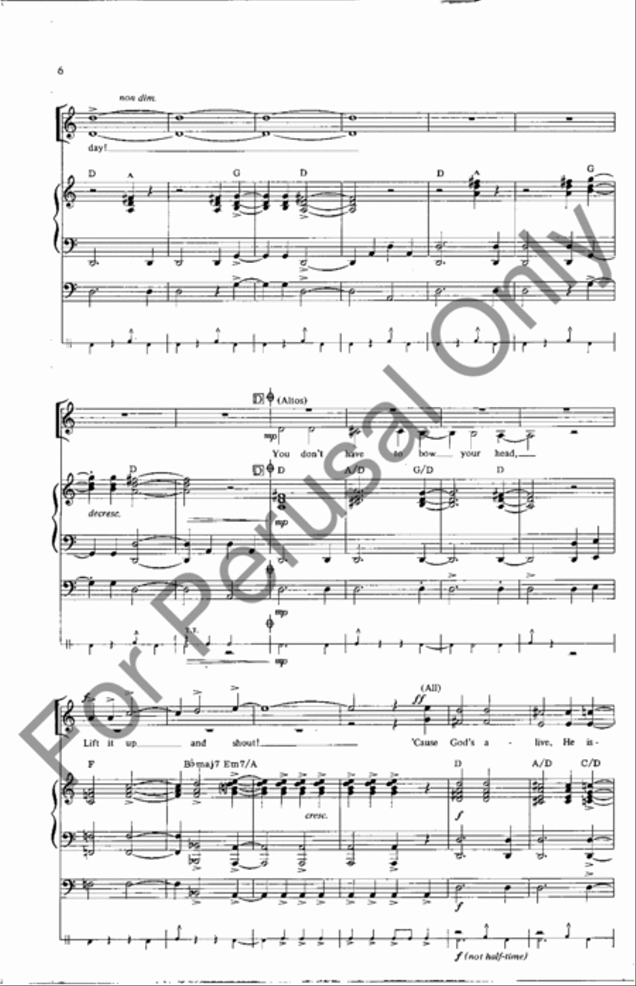 Sing It! Sing It! SA scores gallery preview page 5