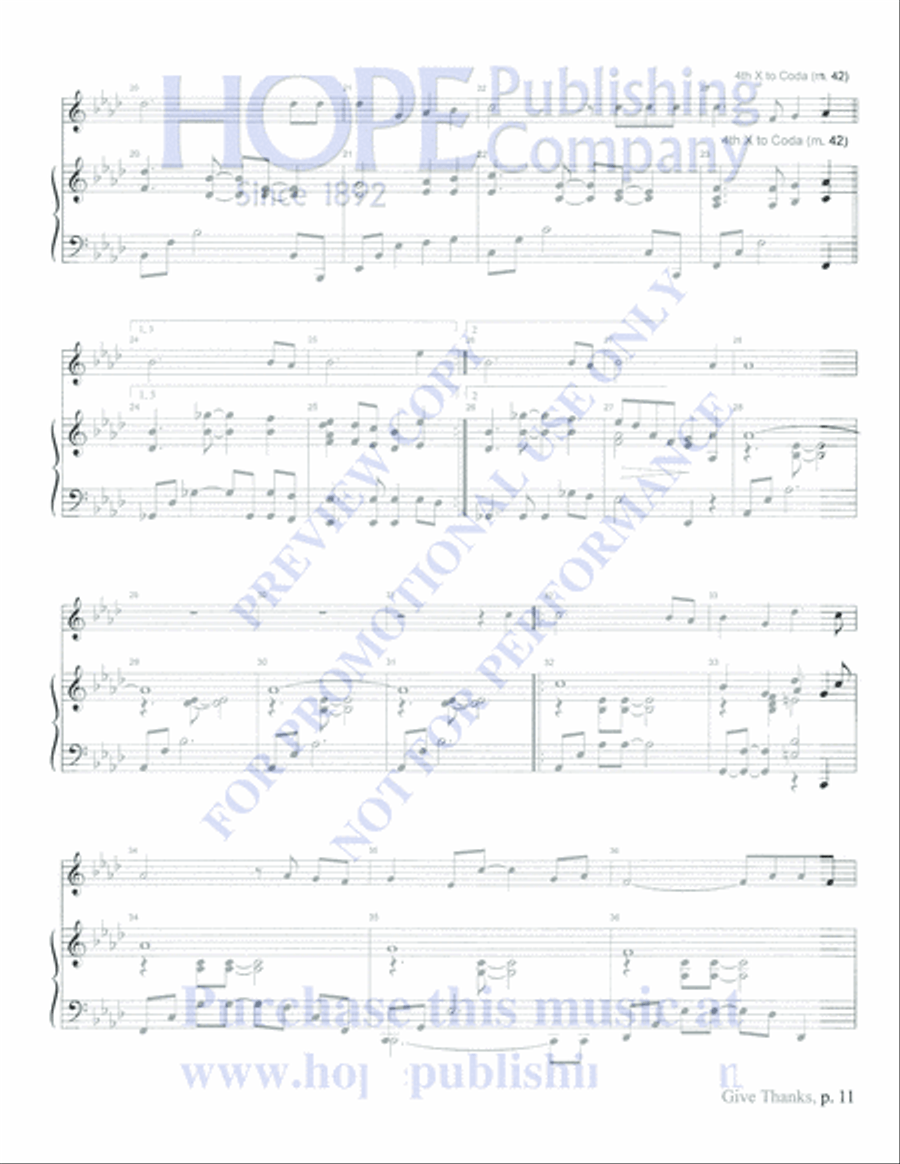 Praise Him with Instruments Orchestra scores gallery preview page 13
