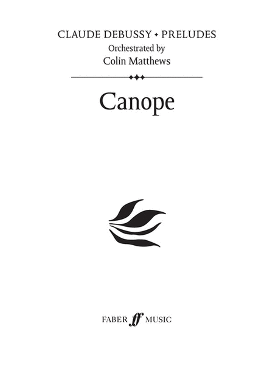 Canope Full Orchestra scores gallery preview page 1