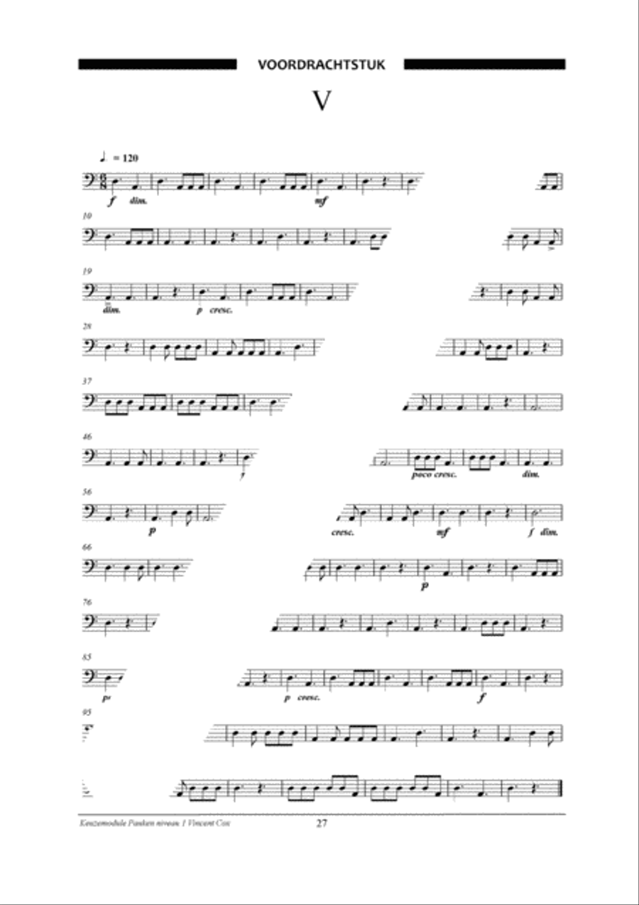 Percussion Modular: Pauken 1 Percussion scores gallery preview page 29
