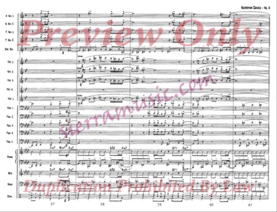 Scorpion Dance Scorpion Dance Jazz Ensemble scores gallery preview page 7