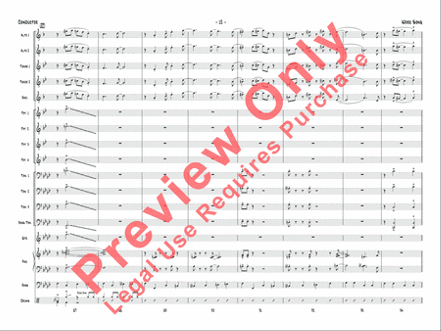 Work Song Jazz Ensemble scores gallery preview page 33