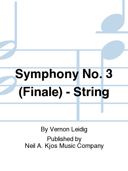 Symphony No. 3 (Finale) - String
