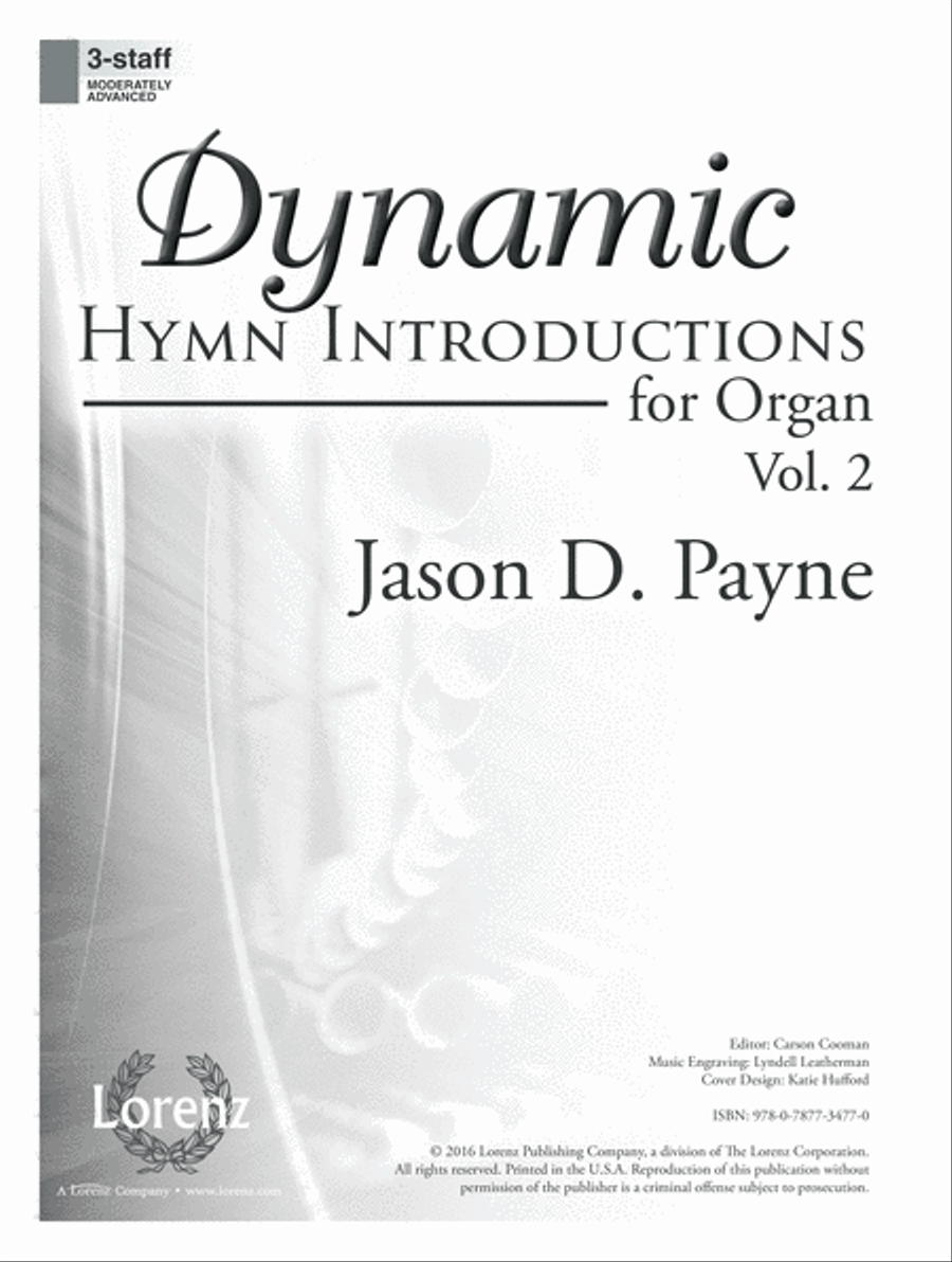 Dynamic Hymn Introductions for Organ, Vol. 2 (Digital Download) Organ scores gallery preview page 1