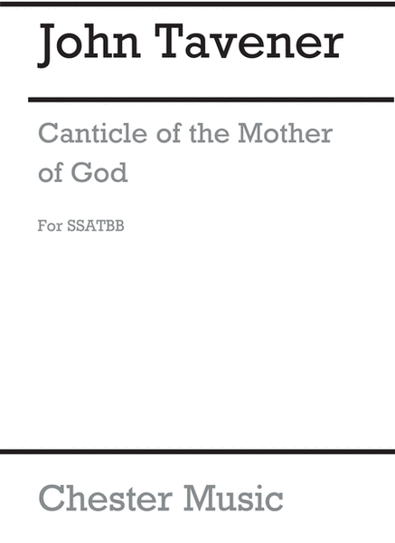 Canticle Of The Mother Of God