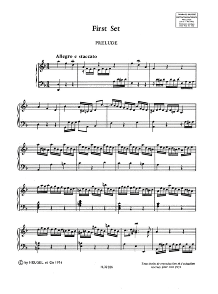 Lessons Fot The Harpsichord (pieces De Clavecin) (lp49)