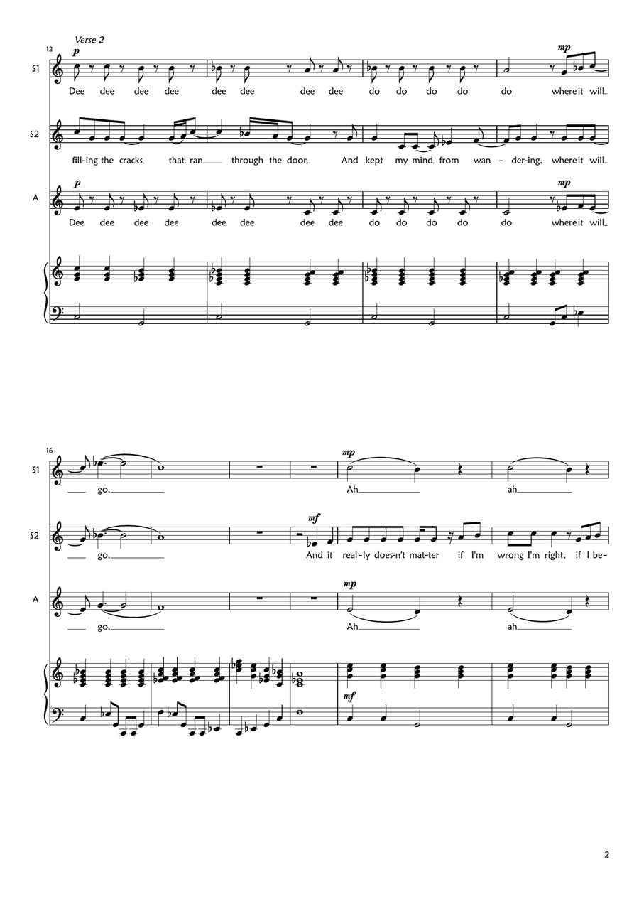 Fixing A Hole SSA scores gallery preview page 2