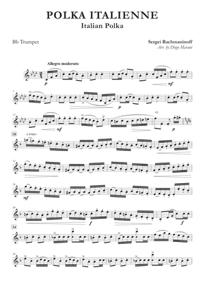 Italian Polka for Trumpet & Piano