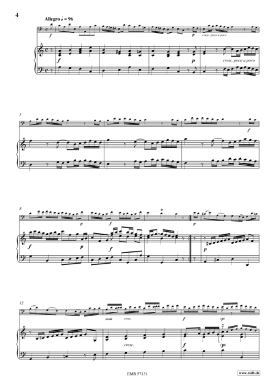Sonata No. 3 Organ scores gallery preview page 5