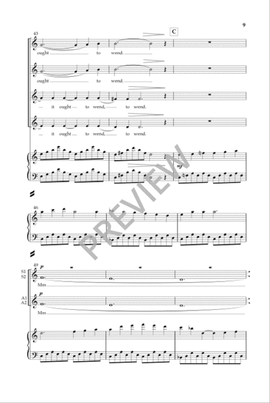 Days of Beauty (SSAA) SSAA scores gallery preview page 10