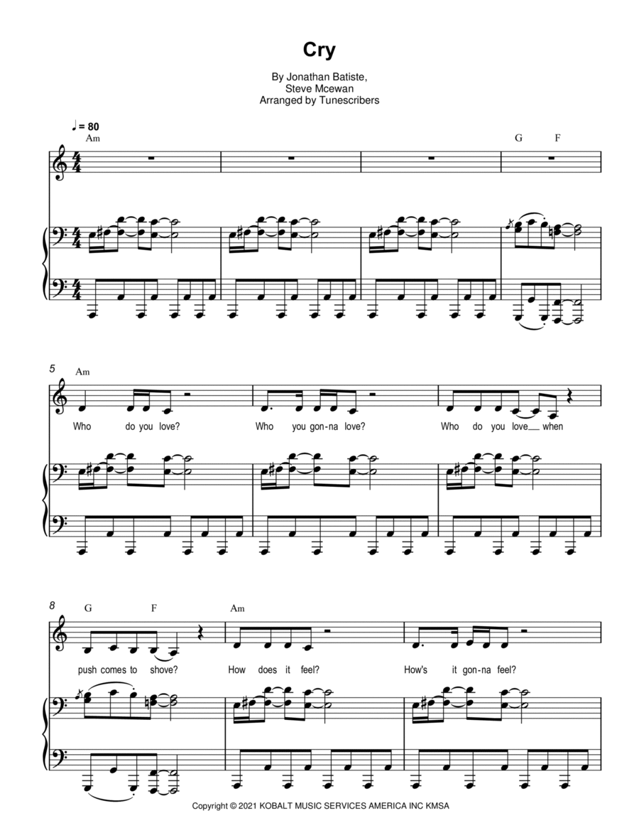 Cry Voice scores gallery preview page 1