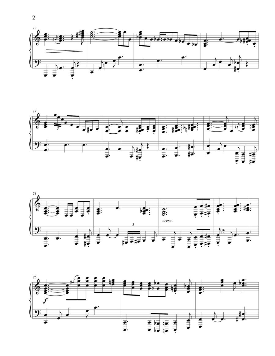 Blessed Assurance Blessed Assurance Piano Solo scores gallery preview page 3