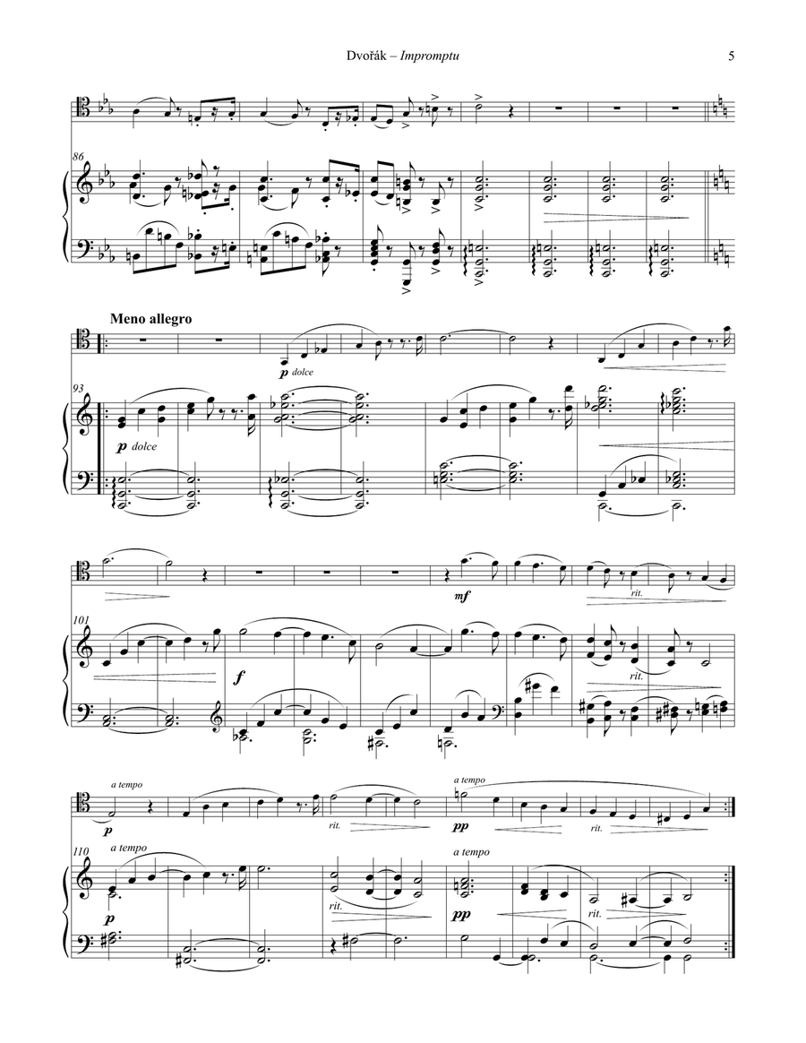 Chorale Fanfare for Brass Quartet & Organ Small Ensemble scores gallery preview page 5