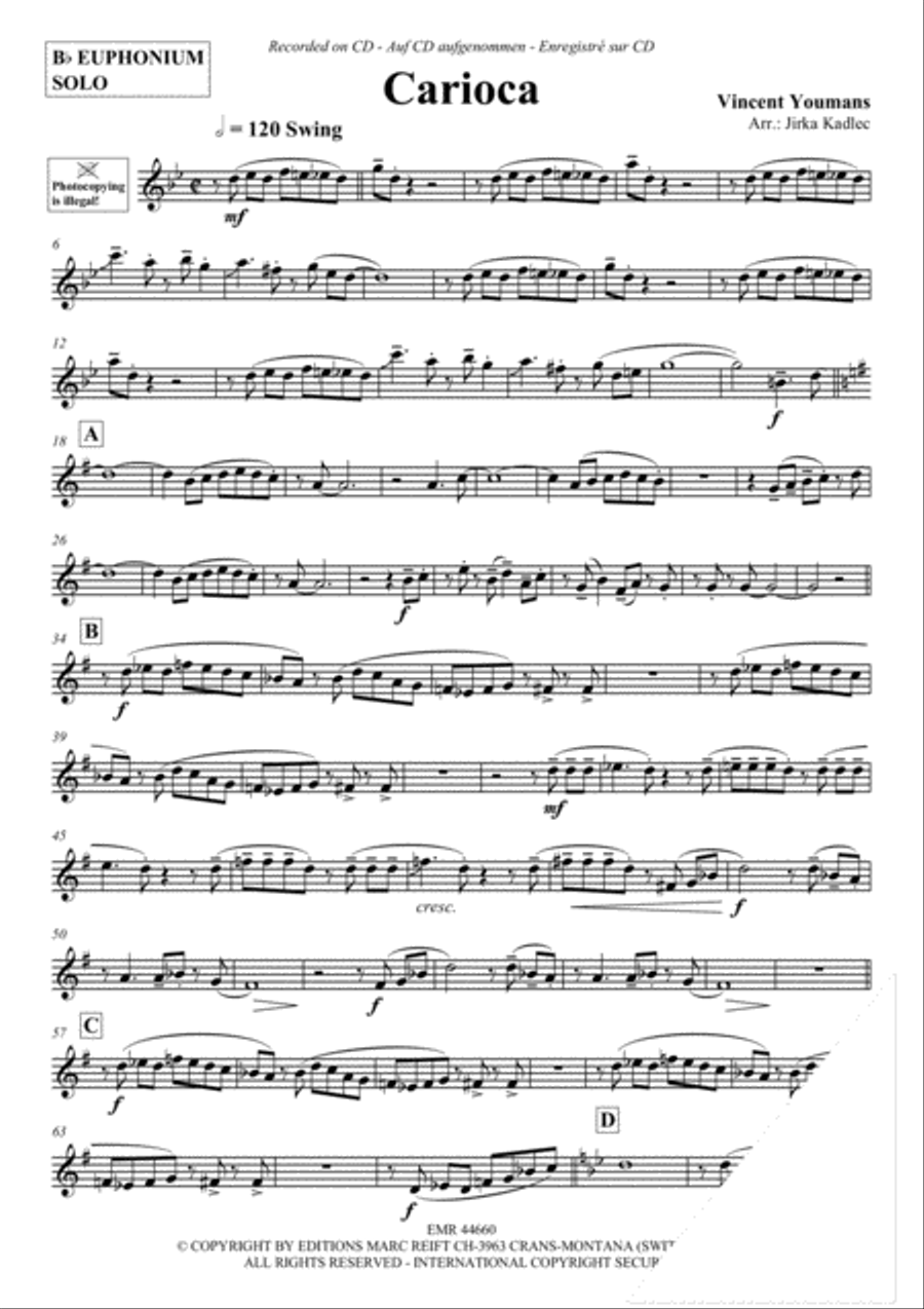 Carioca Euphonium scores gallery preview page 3
