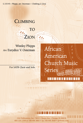 Book cover for Climbing to Zion