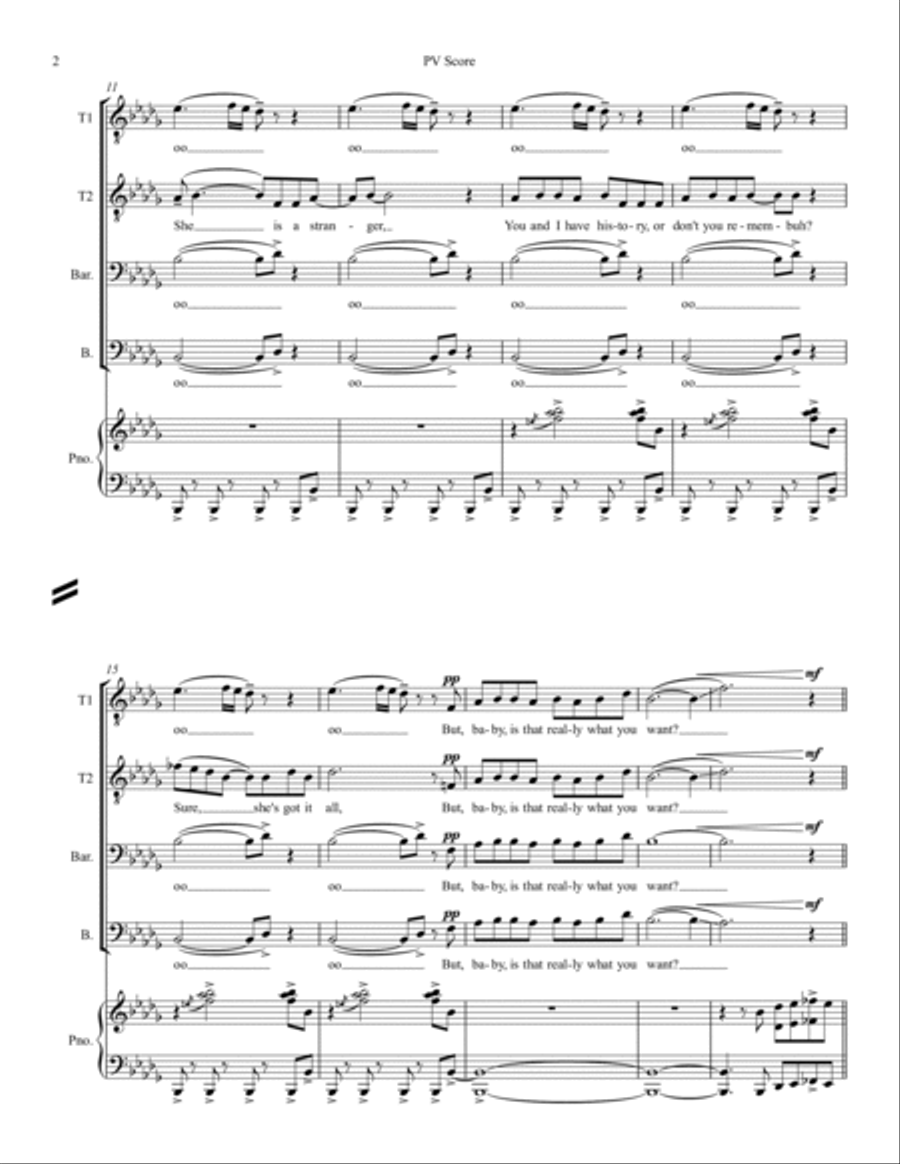 Rumour Has It TTBB scores gallery preview page 2