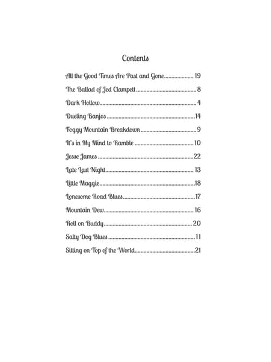 Bluegrass Banjo Banjo scores gallery preview page 2
