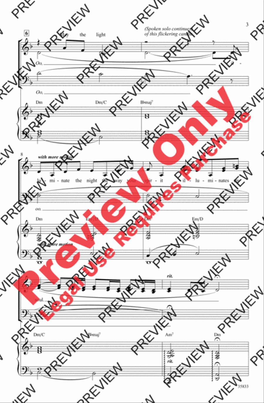 Papa, Can You Hear Me? Papa, Can You Hear Me? 3-Part scores gallery preview page 3
