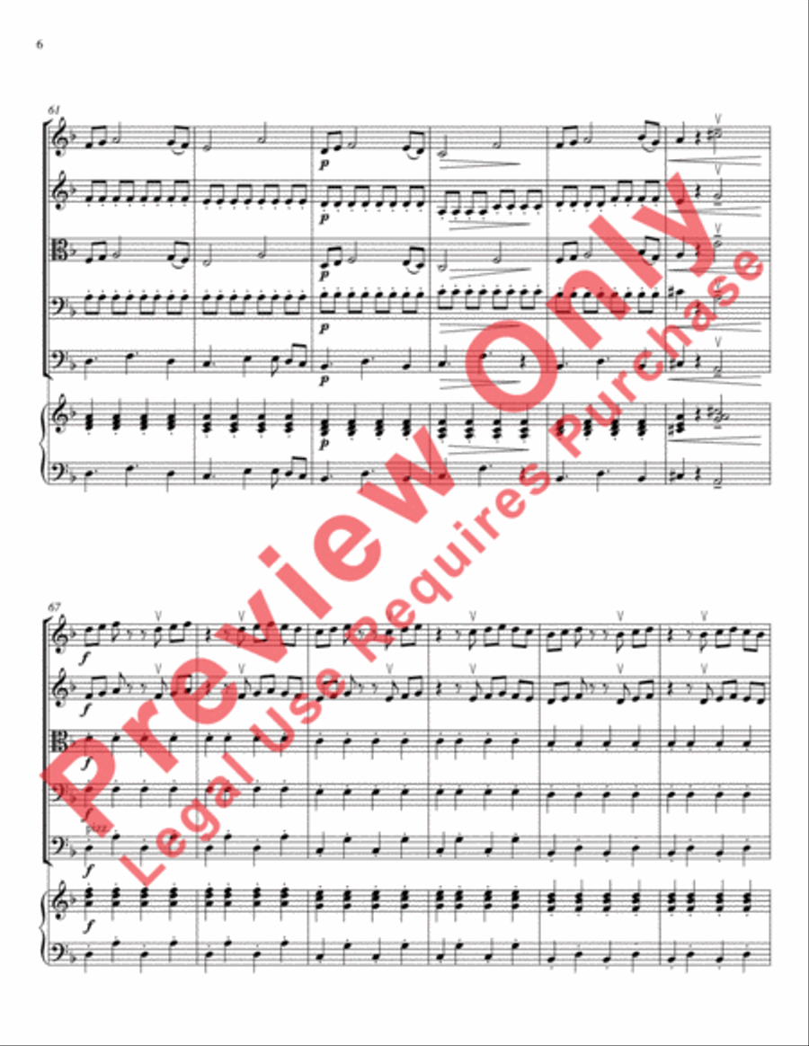 La Vita Bella String Orchestra scores gallery preview page 9