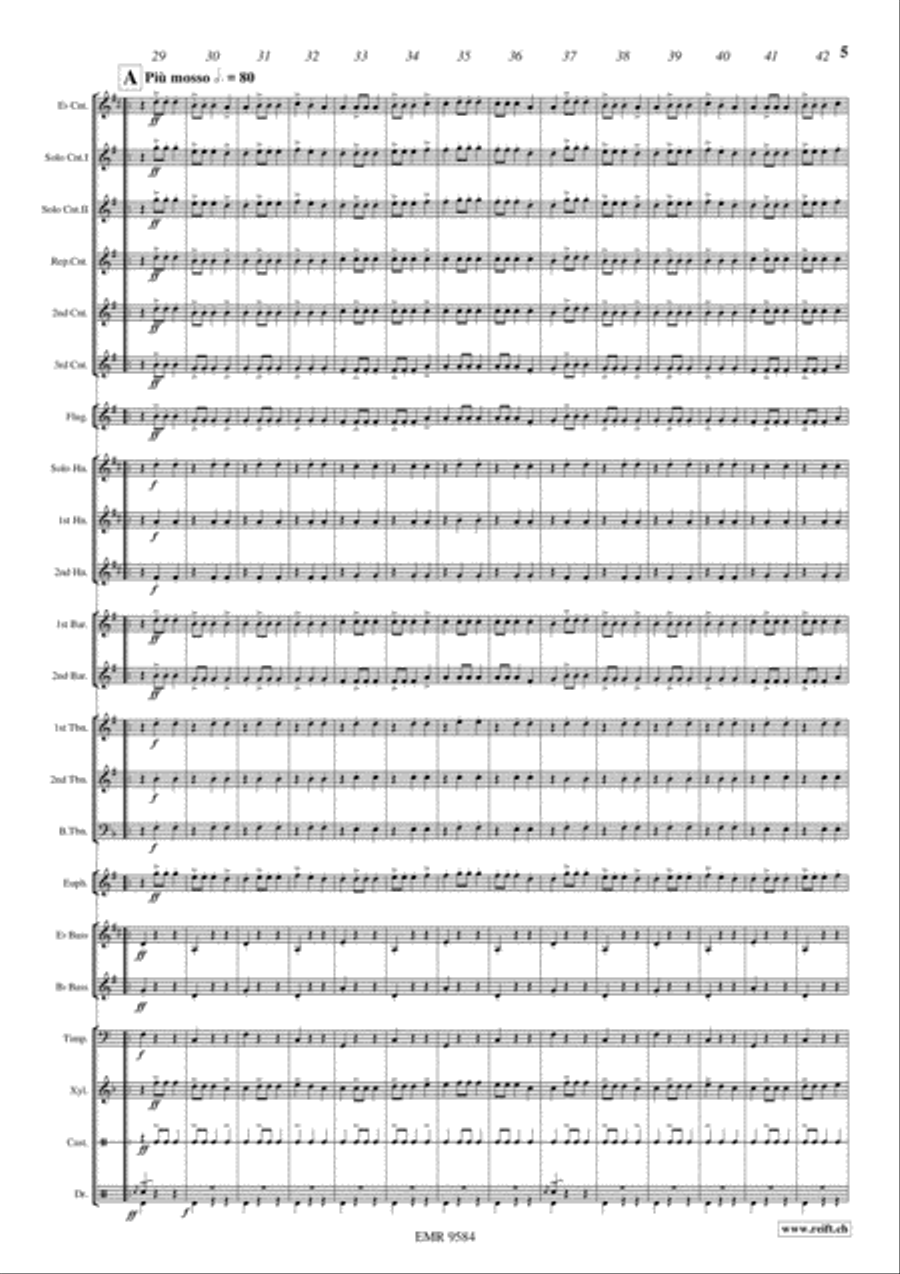 Espana Brass Band scores gallery preview page 6