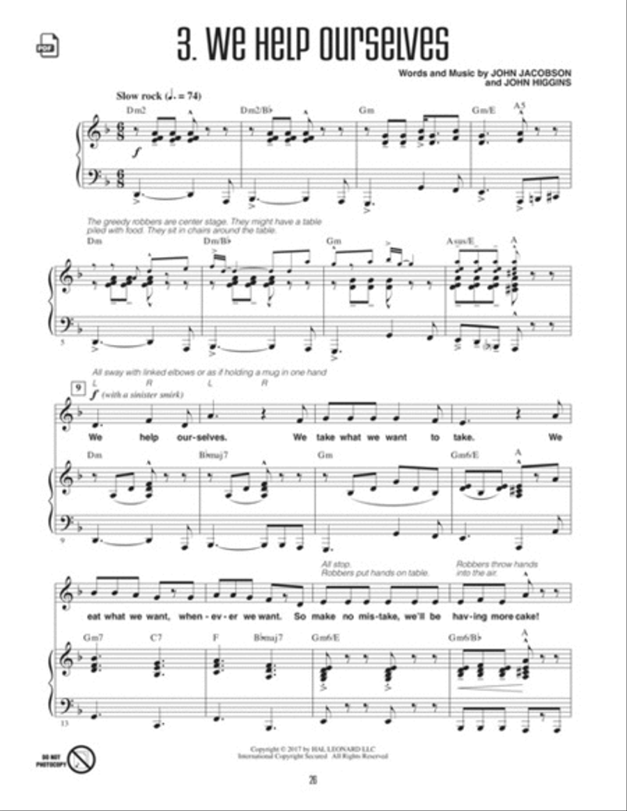 Bremen Town Jam! Bremen Town Jam! Choir scores gallery preview page 6