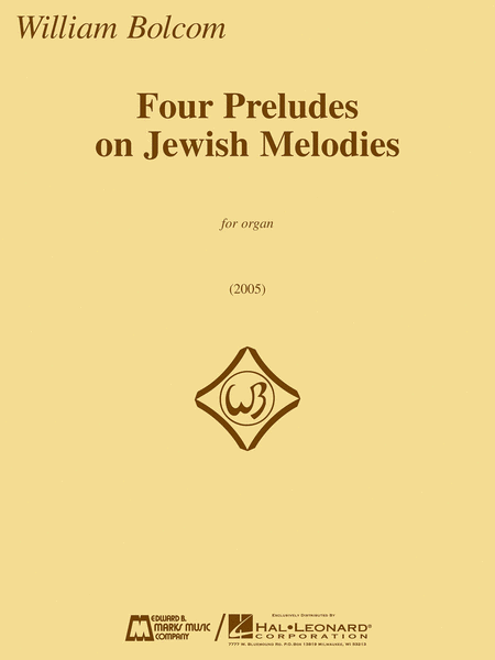William Bolcom - Four Preludes on Jewish Melodies