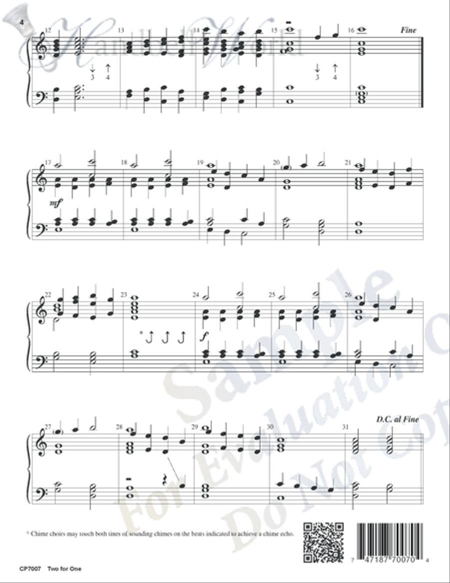 Two for One 3-Octaves scores gallery preview page 3