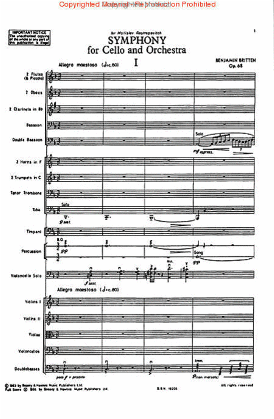 Symphony, Op. 68 Orchestra scores gallery preview page 2