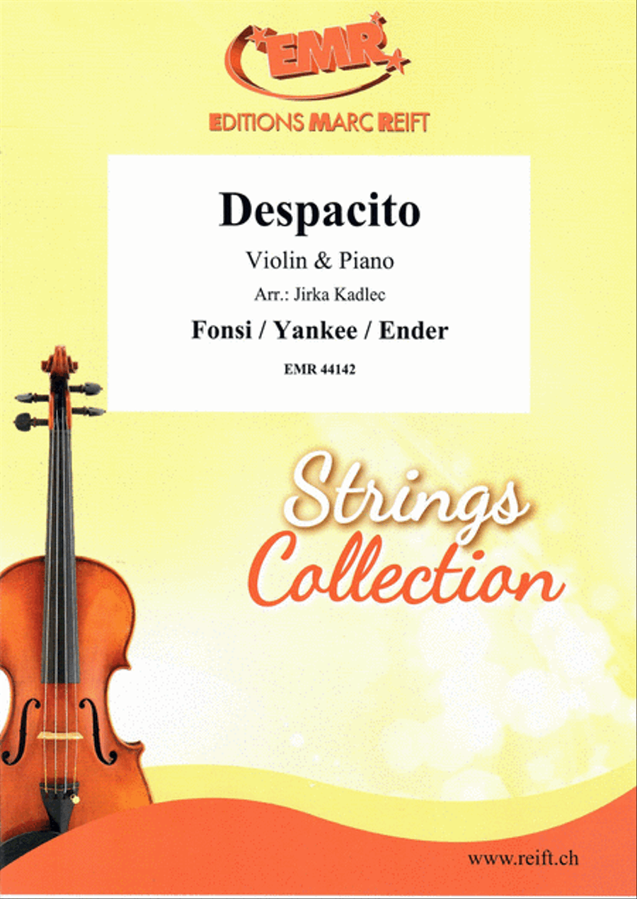 Despacito Violin Solo scores gallery preview page 1
