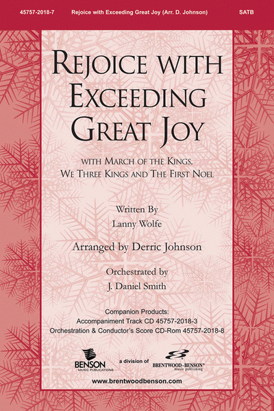 Rejoice With Exceeding Great Joy (Orchestra Parts and Conductor's Score, CD-ROM)