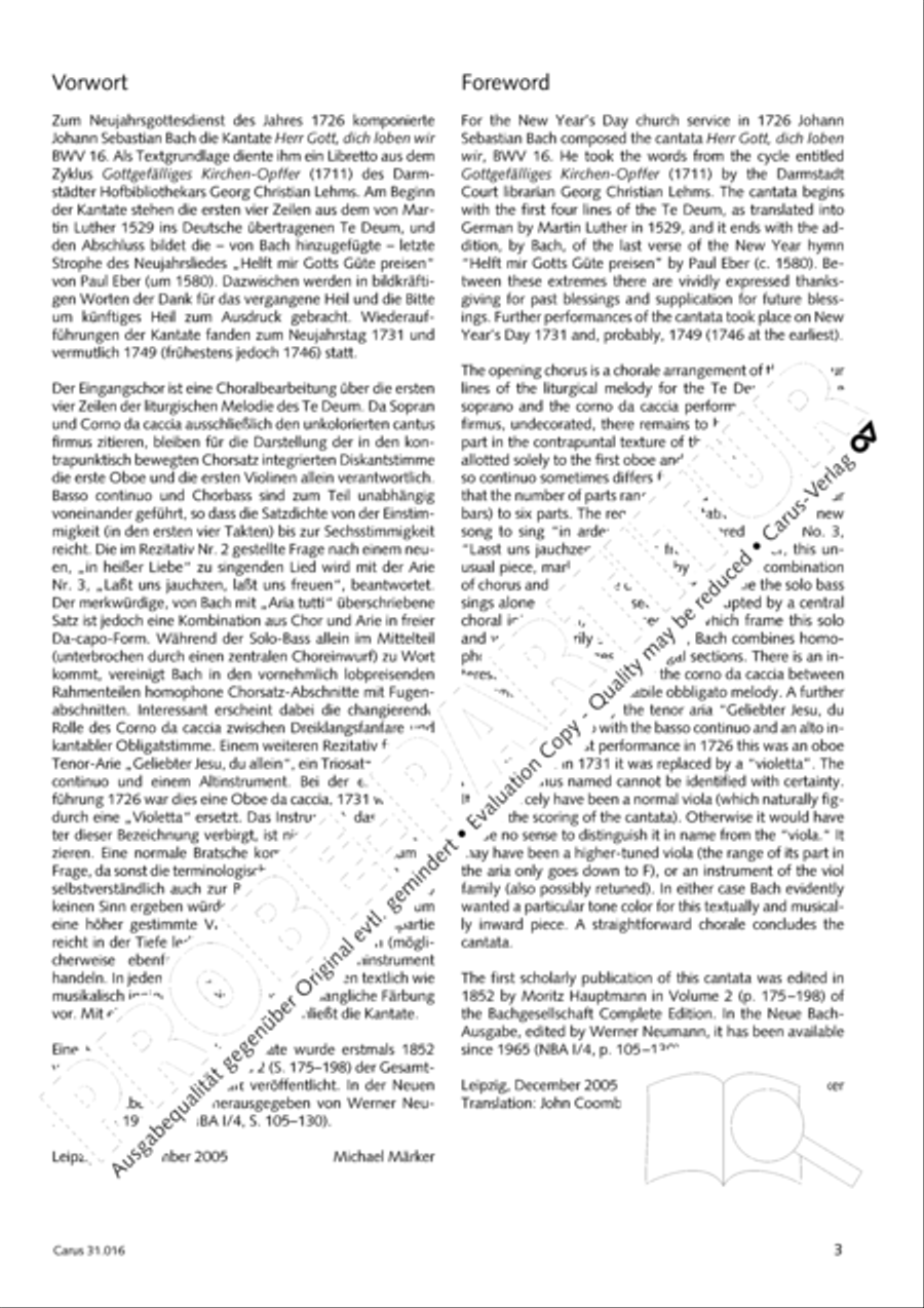 Lord God, thy praise we sing (Herr Gott, dich loben wir) ATB scores gallery preview page 4