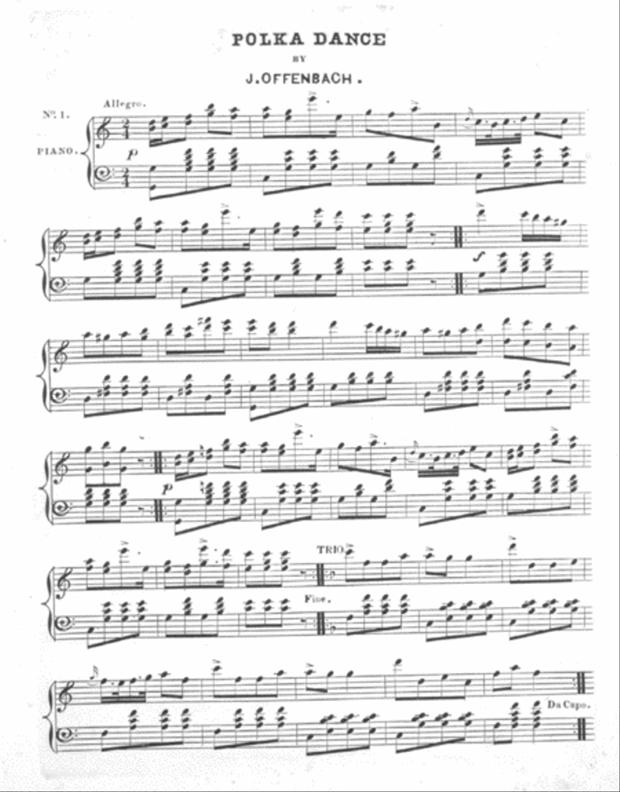 Les Polkas Piano Solo scores gallery preview page 2