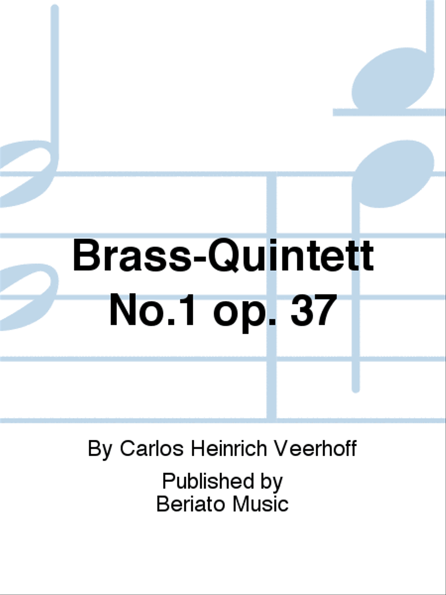 Brass-Quintett No.1 op. 37 Brass Quintet scores gallery preview page 1