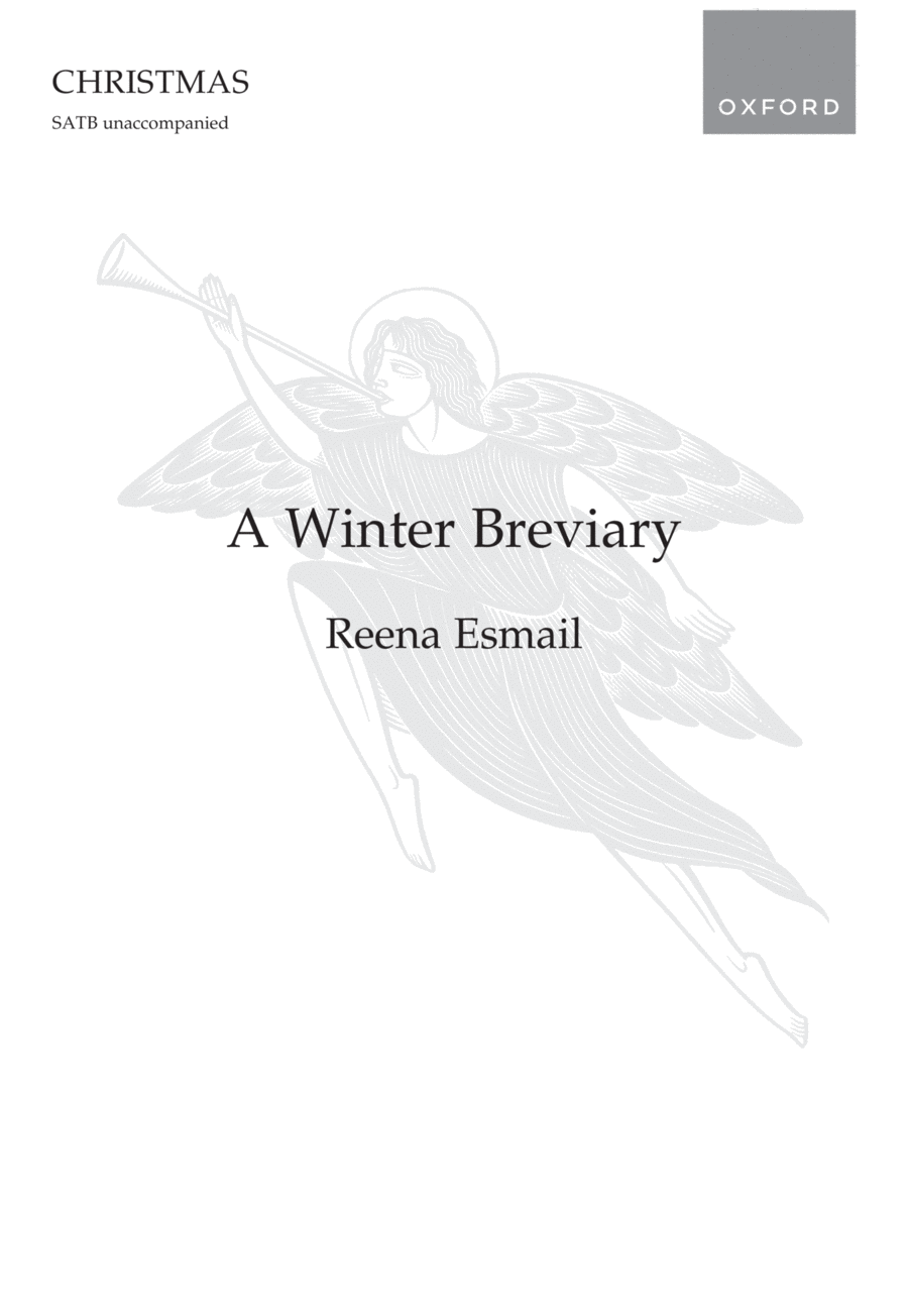 A Winter Breviary 4-Part scores gallery preview page 1