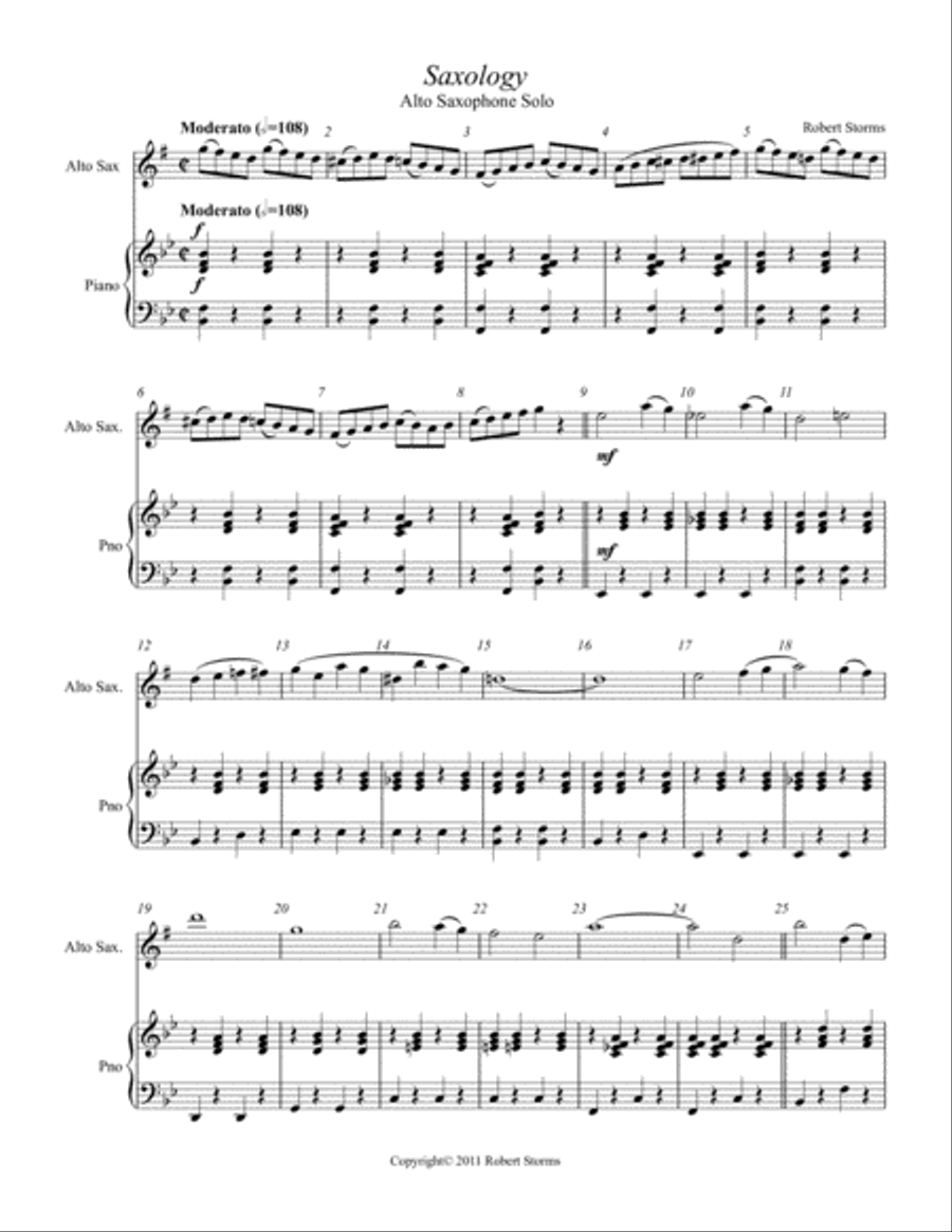 Saxology Alto Saxophone scores gallery preview page 2