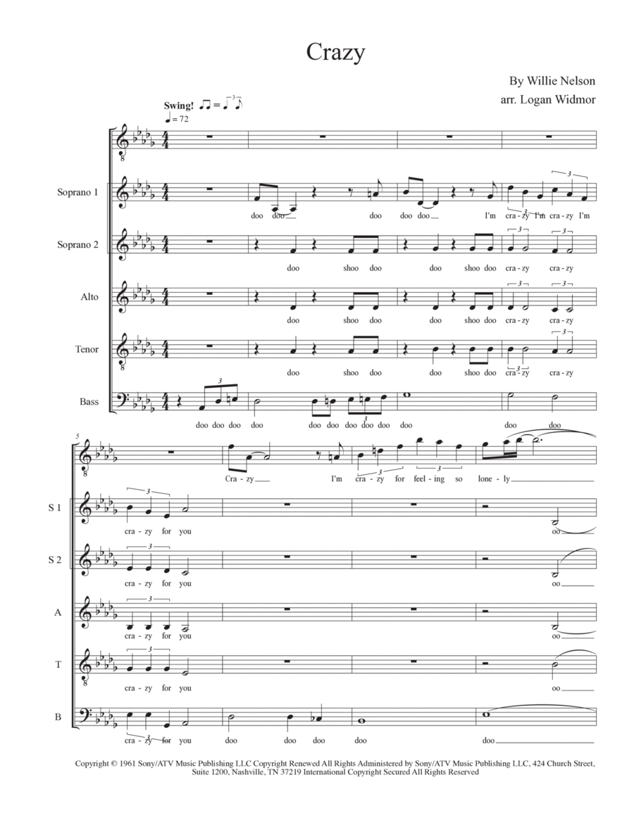 Crazy Crazy Divisi scores gallery preview page 1
