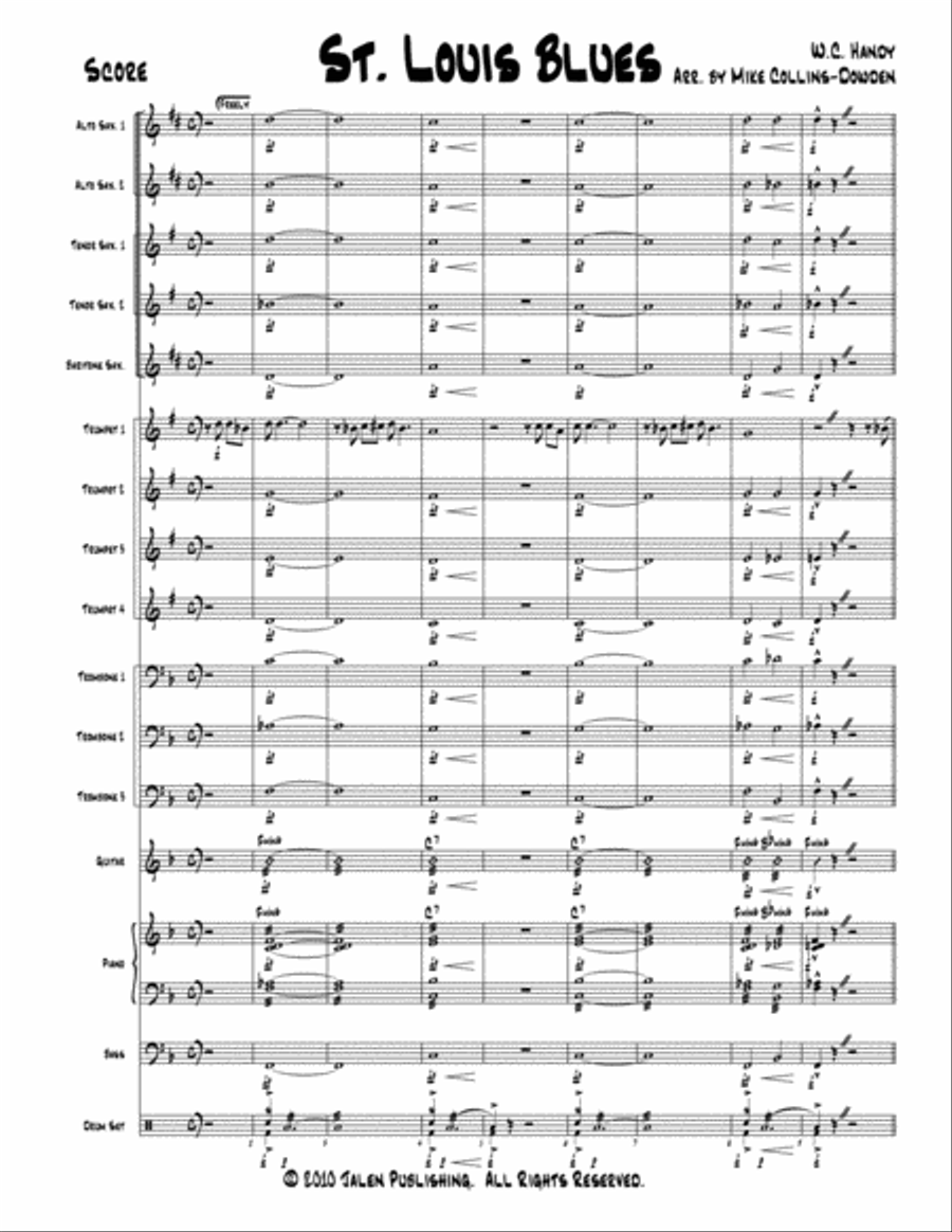 St. Louis Blues St. Louis Blues Jazz Ensemble scores gallery preview page 2