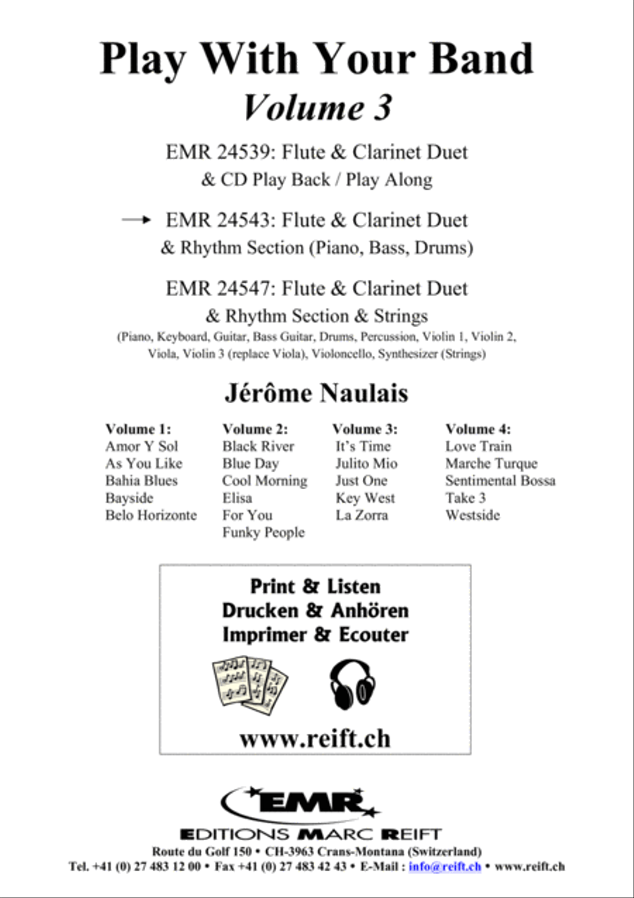 Play With Your Band Volume 3 Woodwind Ensemble scores gallery preview page 2