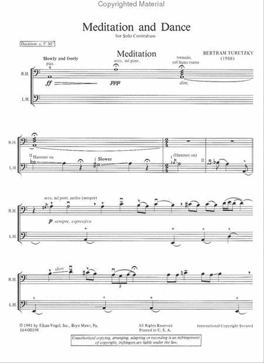 Meditation And Dance Chamber Music scores gallery preview page 2
