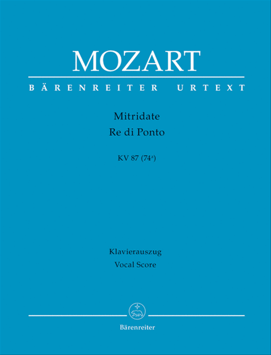 Mitridate, Re di Ponto K. 87 (74a) Bassoon scores gallery preview page 1